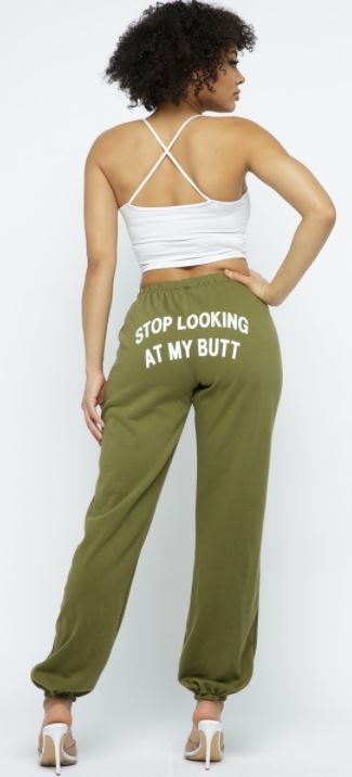 STOP LOOKING AT MY BUTT PANTS – After 12